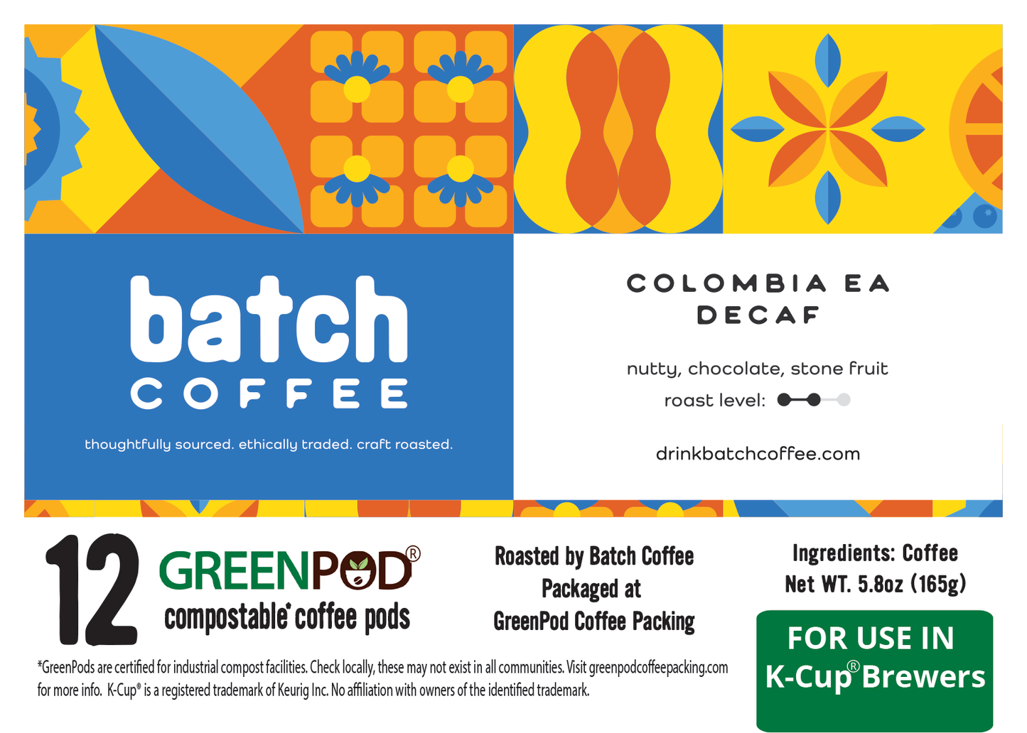 Colombia Decaf EA K-Cups