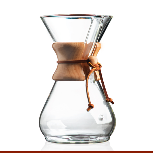 EIGHT CUP CLASSIC CHEMEX® batch coffee AND FILTER KIT
